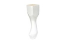 LUDWIK RETRO BIELA ​​NOHA 200MM