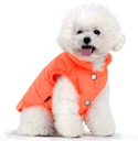 ZIMNÁ bunda s kožušinkou, oblečenie pre malého psíka, veľkosť XS