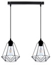 STROPNÉ ZÁVESNÉ LAMPY, BRILANTNÝ LOFT DRÔTENÝ LUSTER
