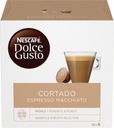 Kávové kapsuly NESCAFE Dolce Gusto Cortado 16 ks