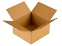 Klapka kartónová krabica 300x300x100 hnedá 20 kusov 380g
