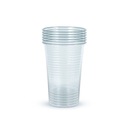 POHÁRKY TRANSPARENTNÉ PLASTOVÉ 0,2 L 100 KS.