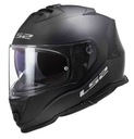 PRILBA LS2 STORM II FF800, MATNÁ ČIERNA, ZDARMA 22/06 S