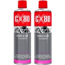 CX80 CARBU & EGR CLEANER pre TURBO TROTTLES x2