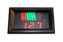 Indikátor nabitia batérie voltmeter 6-60V