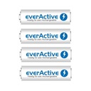 4x EVERACTIVE PRO AA R6 BATÉRIE 2600 mAh