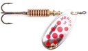 MEPPS COMET DECORE SPINNER č. 4/8g strieborná/ČERVENÁ