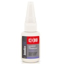 Silné kyanoakrylátové lepidlo Kovy Plasty Keramika CX80 BONDICX 01 20g