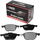 Brzdové platničky DACO FRONT Focus C30 S40 II C-Max