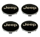 Stredové krytky JEEP strieborné 60 mm