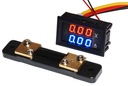 Panelový voltmeter a ampérmeter 100V 50A + bočník