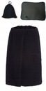 SAUNA PÁNSKY SET, ČIERNY KILT, DĹŽKA. KOBERCOVÝ KLOBÚK