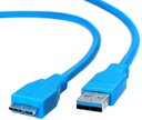 KÁBEL USB 3.0 A-B MIKRO KÁBEL 3m PRE EXTERNÝ DISK