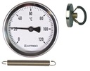 TEPLOMER ZDÁLENÝ 0-120 °C FI63mm AFRISO DISC