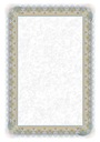 Diplom Certifikát Diplomy STRIEBORNÉ 25 listov A4 170g/m2