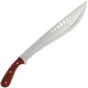 MACHATE KUKRI Nôž 47CM OCELOVÝ DREVENÝ DREVENÝ KRYT