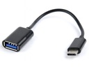 Adaptér USB 2.0 OTG typu C Samec na USB A Female v2