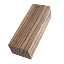 Exotické drevo ZEBRANO blok zebrového dreva 48x48x150