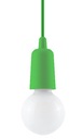 Moderná DIEGO 1 LED Zelená Lampa, DETSKÁ IZBA