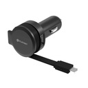 Platinet USB nabíjačka do auta 2,4A KÁBEL + USB