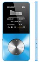 MP4 prehrávač T1 32GB microSD MP3 reproduktor modrý
