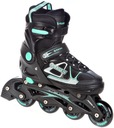 Nastaviteľné korčule Raven Spirit Black/Mint 37-40