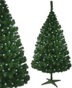 Umelý vianočný stromček ZELENO BIELY 180 cm hrubý + stojan