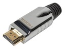 HDMI A 19P zástrčka na spájkovanie, kovová 4K LogiLink