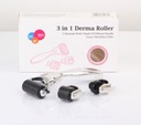 3x Derma roller BODY FACE EYES Dermaroller 3v1