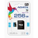 Micro SD karta microSD 256 GB ADATA 100 MB 4K V10