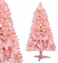 Umelý vianočný stromček RUŽOVÁ JEDĽA hrúbka 220 cm, stojan