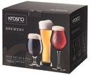 Set Beer Connoisseur, 6-dielne poháre, KROSNO