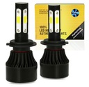 LED žiarovky H7 S4 360° COB 80W 16000lm 4-STR.