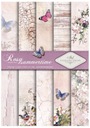 SCRAP-045 'Rose Summer' Sada 5+1 papierov A4