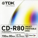 TDK CD-R Printable Gloss 10 ks