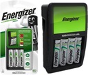 ENERGIZER Maxi nabíjačka batérií AAA R3 AA R6 + 4x 2000mAh batérie