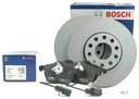 BOSCH PREDNÉ DISKY+DLOŽKY PRE AUDI A4 B5 B6 B7 288M