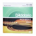 Struny pre akustickú gitaru 12-54 D'Addario EZ920