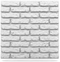 Polystyrénové nástenné panely 3D 60x60 stará tehla