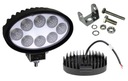 LED pracovná lampa LED osvetlenie oválne 12-24v
