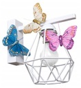 NOVÉ BUTTERFLY 1 WHITE drôtené nástenné svietidlo - môže byť LED