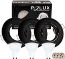 Sada 3x pohyblivé halogénové svietidlo + LED GU10 3,5W
