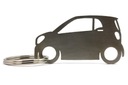 Prívesok na kľúče Smart Fortwo MK3 z nehrdzavejúcej ocele