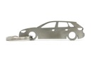 Nerezová kľúčenka Audi A3 8V 5d