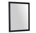 ZRKADLO v ráme 80x80 ČIERNY RÁM, ČIERNA + zdarma