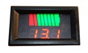 Indikátor nabitia batérie 12V voltmeter