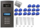 5-rodinný interkom Elfon Optima, kľúčenky op-255r