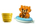 LEGO DUPLO Zábava do kúpeľa: Plávajúca panda červená 10964