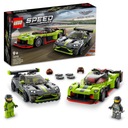 LEGO Aston Martin Valkyrie a Martin Vantage GT3