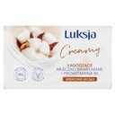 Luksja 100g kocka mydla bavlnená krémová mäkká bavlnená súprava